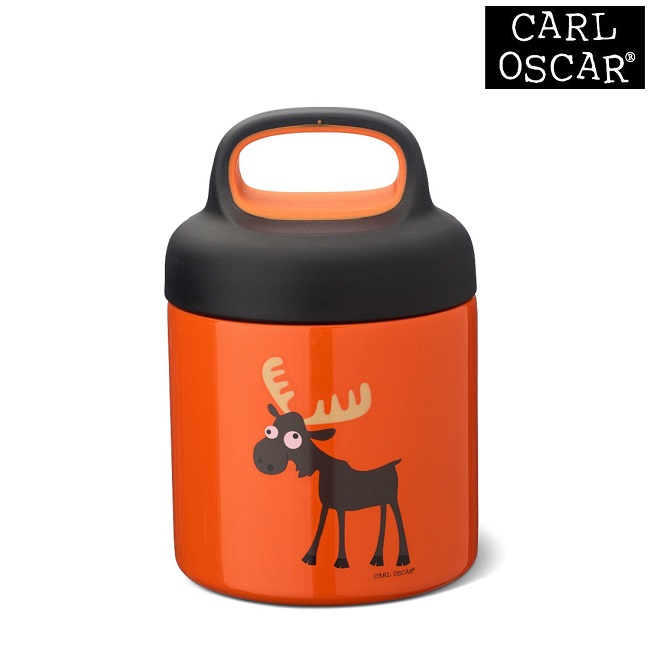 Mattermos barn Carl Oscar Lunchjar Orange Moose