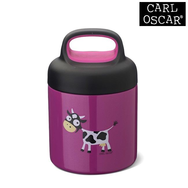 Mattermos barn Carl Oscar Lunchjar Purple Cow
