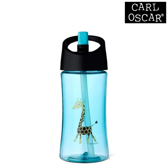 Vattenflaska barn Carl Oscar 350 ml Blue Giraffe