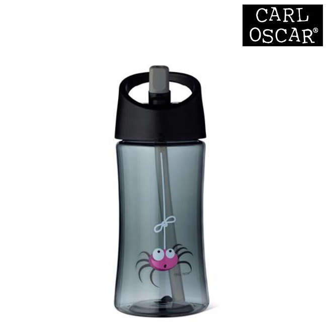 Vattenflaska barn Carl Oscar 350 ml Grey Spider