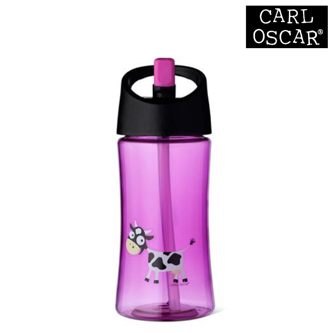 Vattenflaska barn Carl Oscar 350 ml Purple Cow