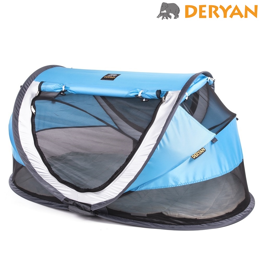 Resesäng Deryan Toddler Luxe Blå