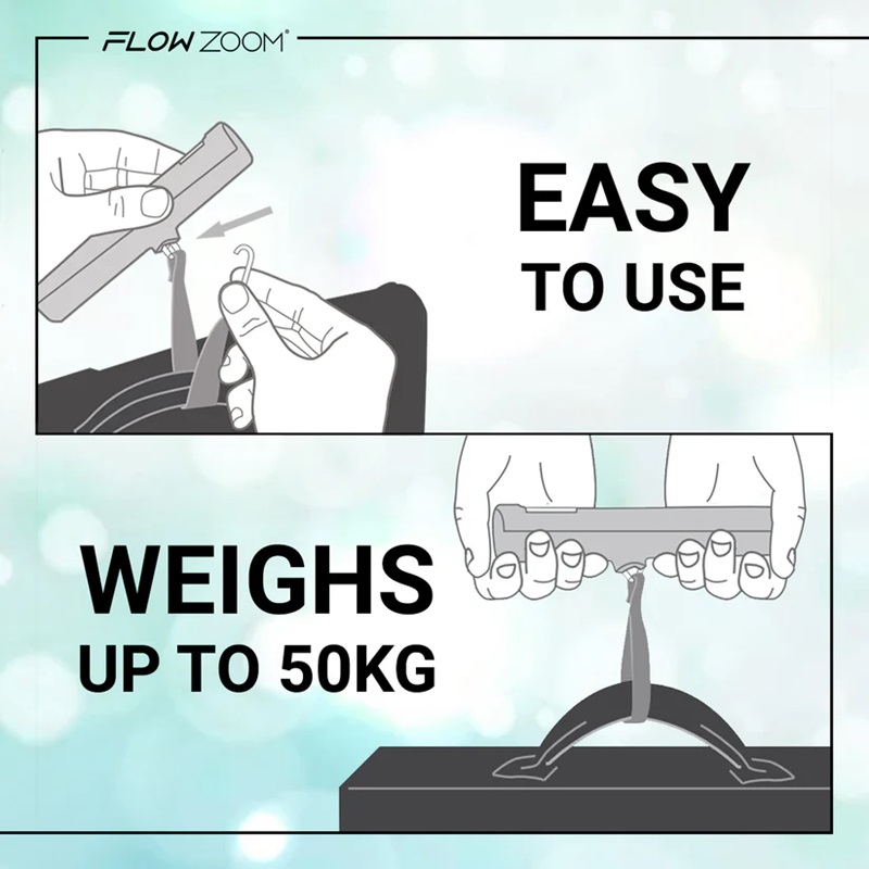 Digital bagagevåg - Flowzoom Shakee Silver