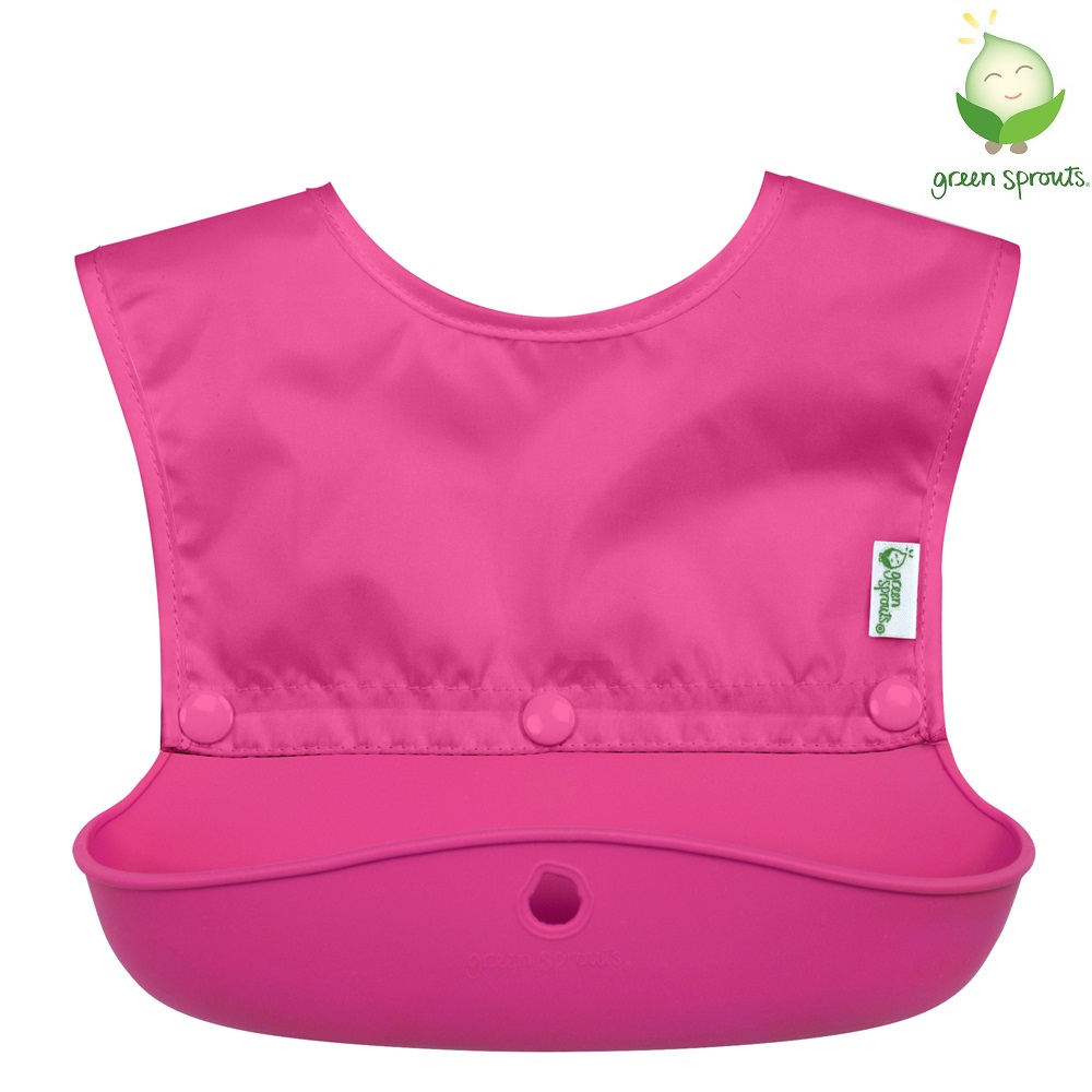 Haklapp Green Sprouts Snap and Go Pink