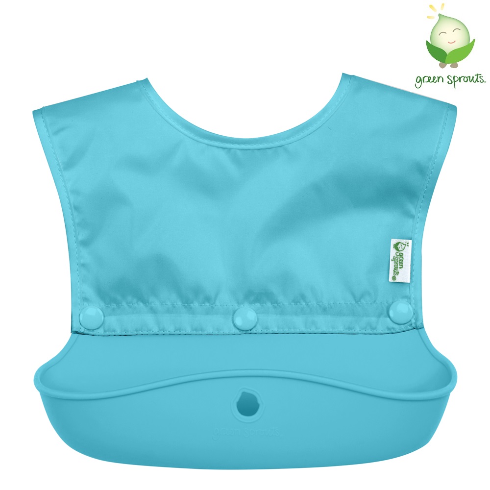 Haklapp Green Sprouts Snap and Go Aqua