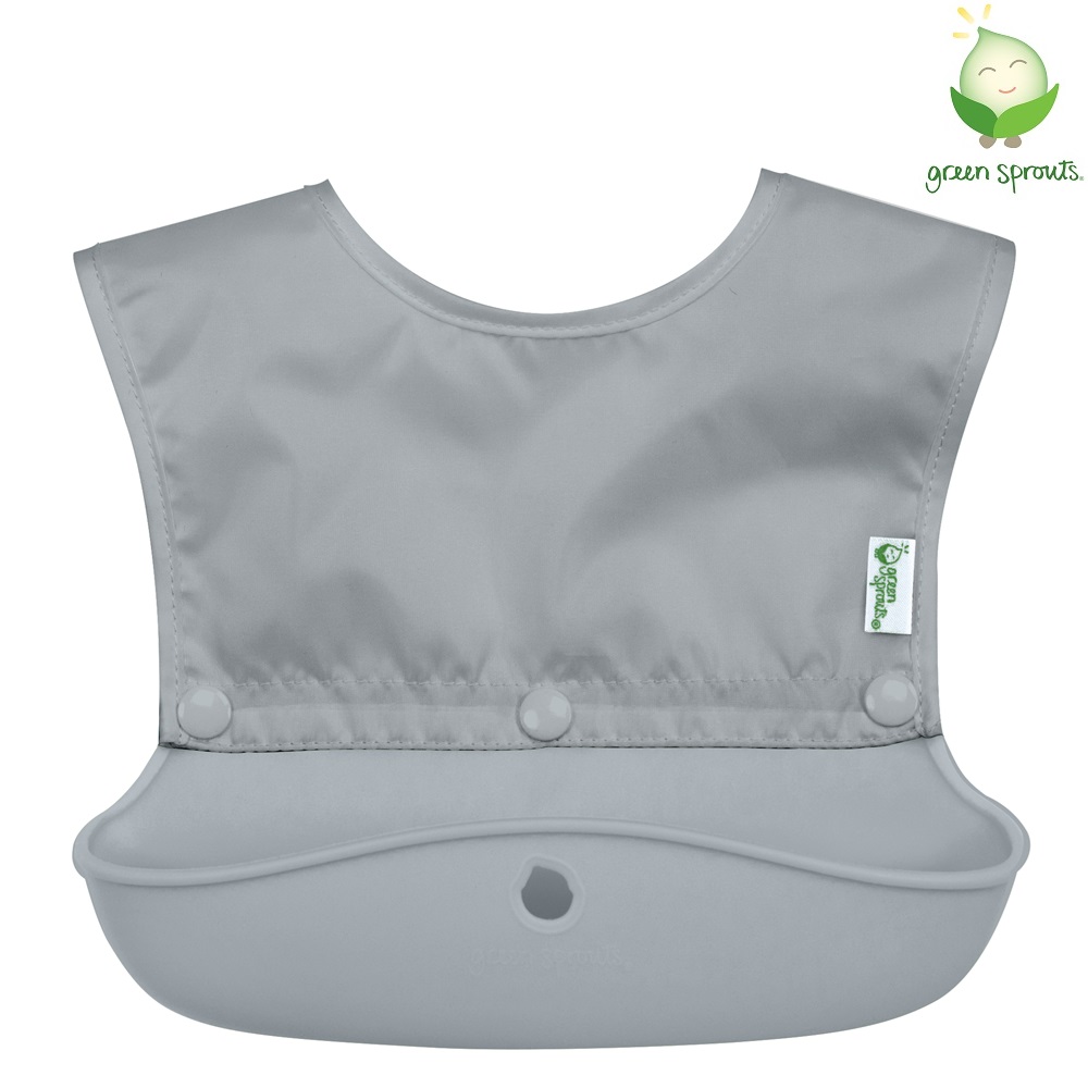 Haklapp Green Sprouts Snap and Go Grey
