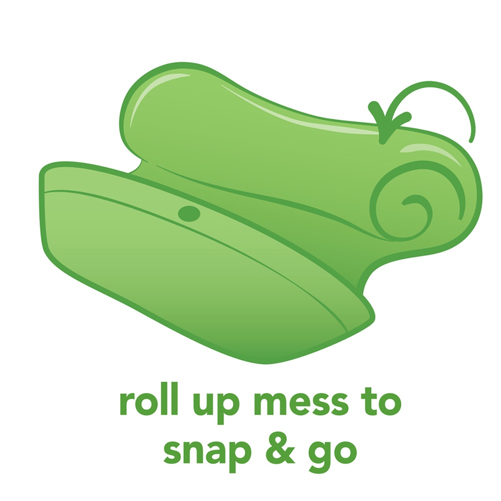 Haklapp Green Sprouts Snap and Go