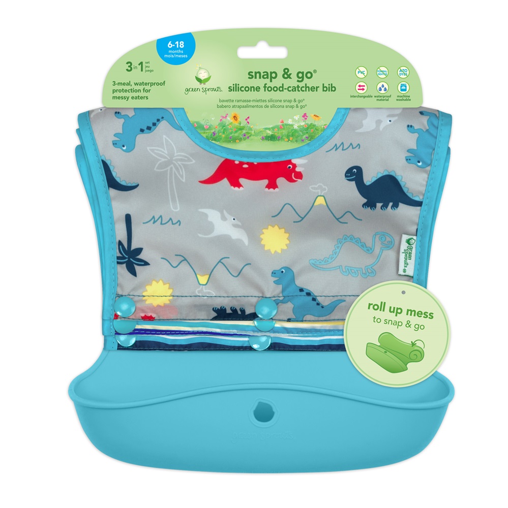Haklapp Green Sprouts Snap and Go Dinosaurs