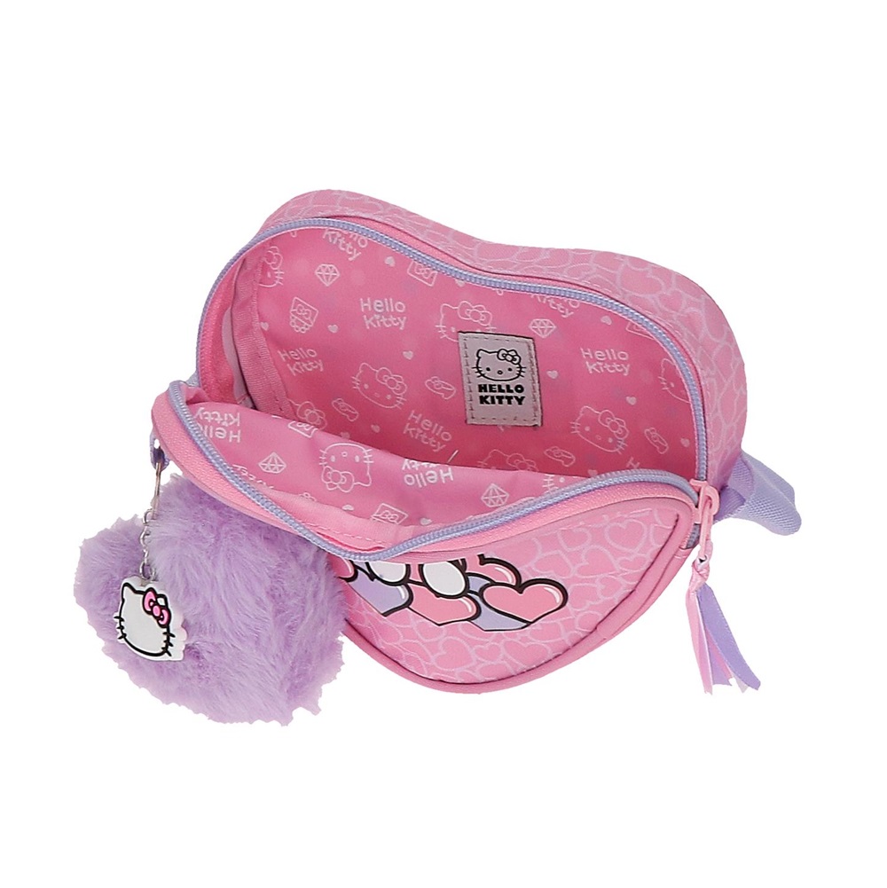 Handväska för barn Hello Kitty Hearts and Dots