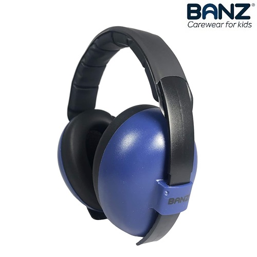 Hörselkåpor för baby Banz Bubzee Navy Blue