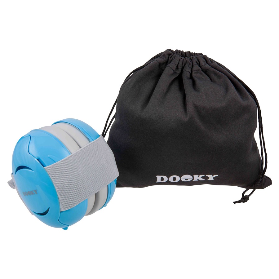 Hörselkåpor för bebis Dooky Baby Blue
