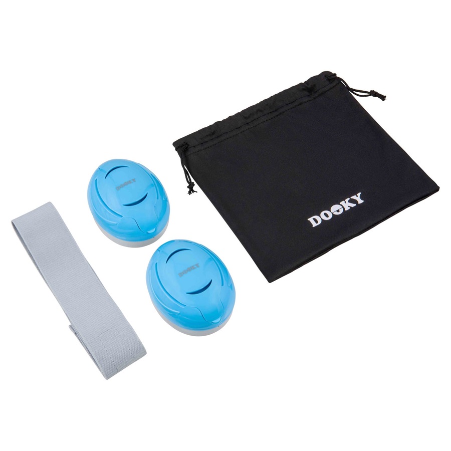 Hörselkåpor för bebis Dooky Baby Blue