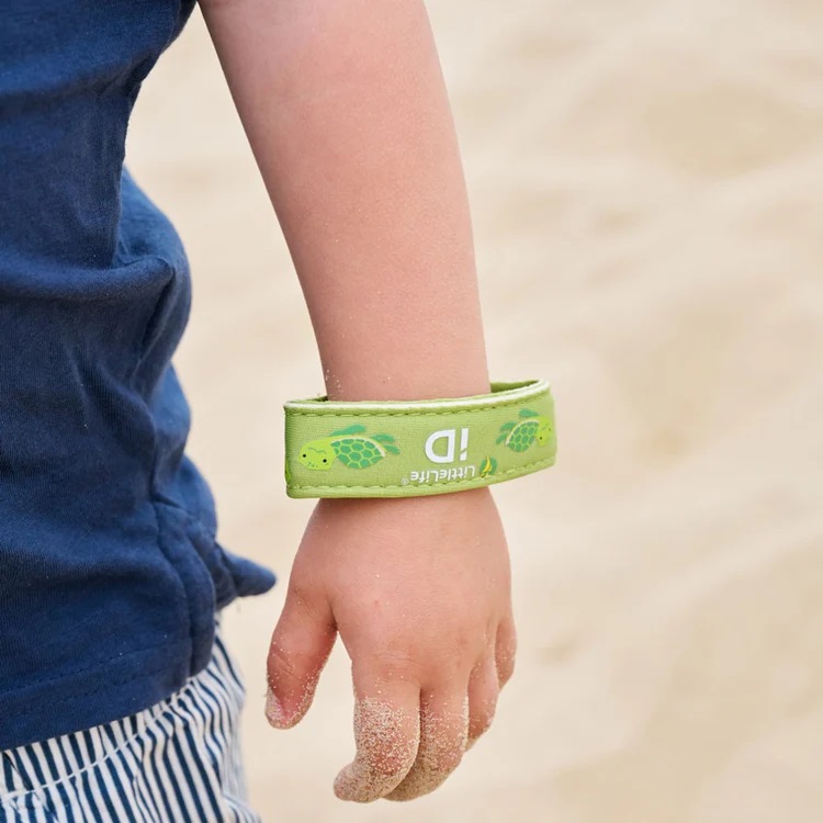 ID-armband för barn - LittleLife Sköldpadda