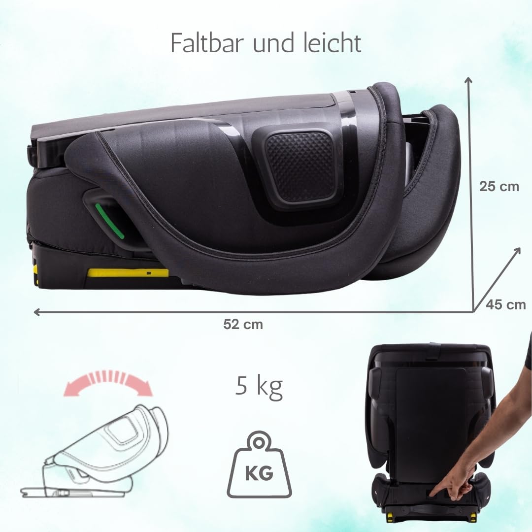 Hopfällbar bilbarnstol - Wallaroo Up