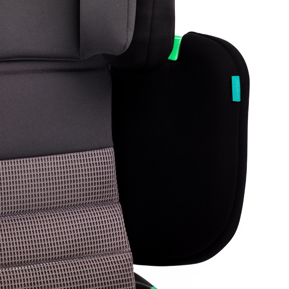 Hopfällbar bilbarnstol - Wallaroo 2.0 Car Seat Black