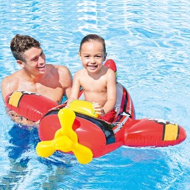 Badleksak Intex Pool Cruiser Flygplan