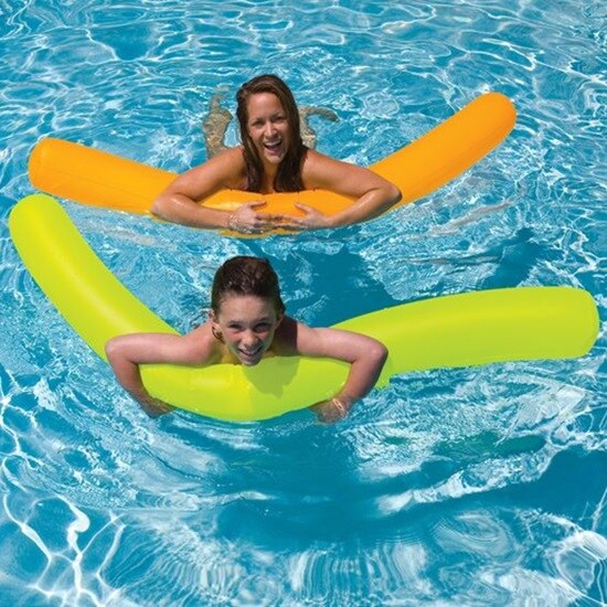 Uppblåsbara badtuber Intex Twist Tubes Orange and Yellow