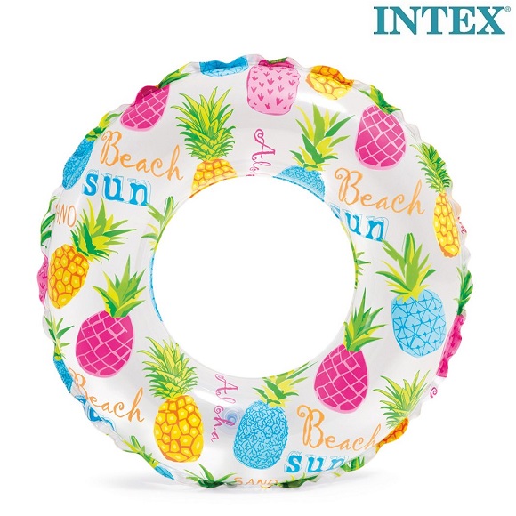 Badring för barn Intex ananas