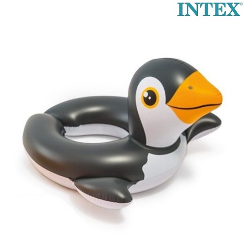 Badring för barn Intex Pingvin