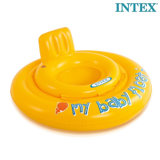 Badstol Intex Baby Gul 0-1 år