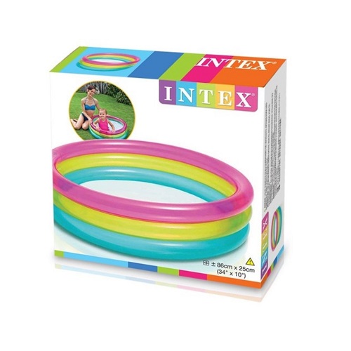 Barnbassäng Intex Rainbow