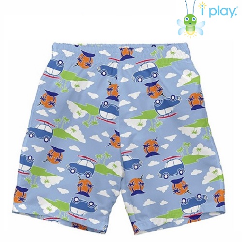 Blöjbadbyxa Iplay Bilar