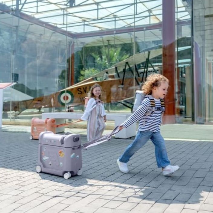 Åkbar resväska - Stokke JetKids BedBox Artic Blue