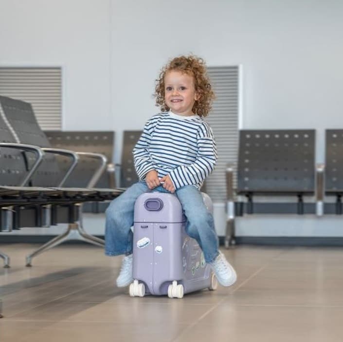 Åkbar resväska - Stokke JetKids BedBox Artic Blue