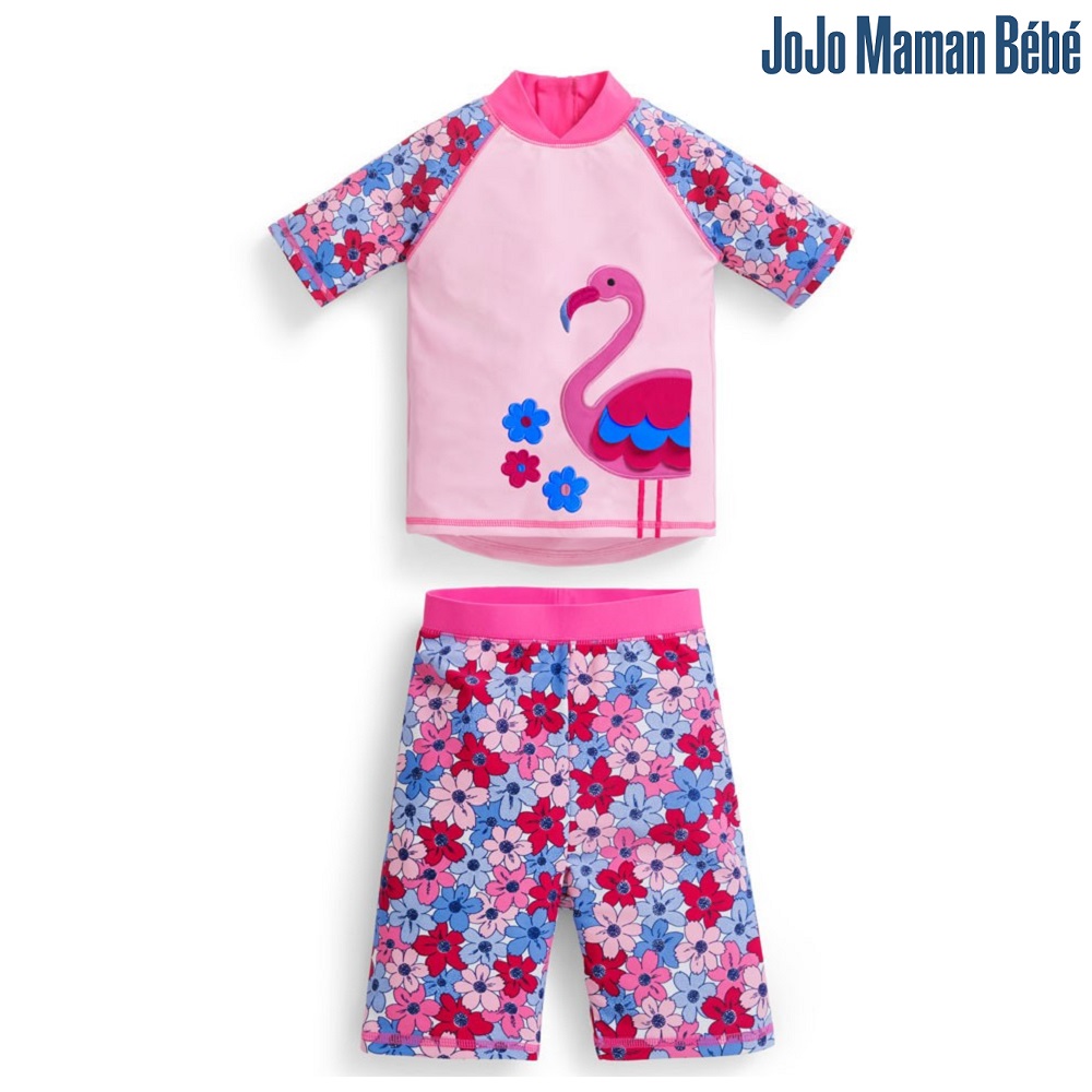 UV-tröja och UV-byxor Jojo Maman Bebe Flamingo