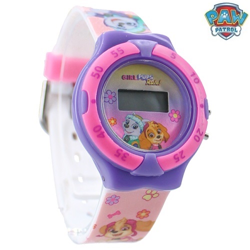 Digital klocka för barn Paw Patrol Kids Time Pink