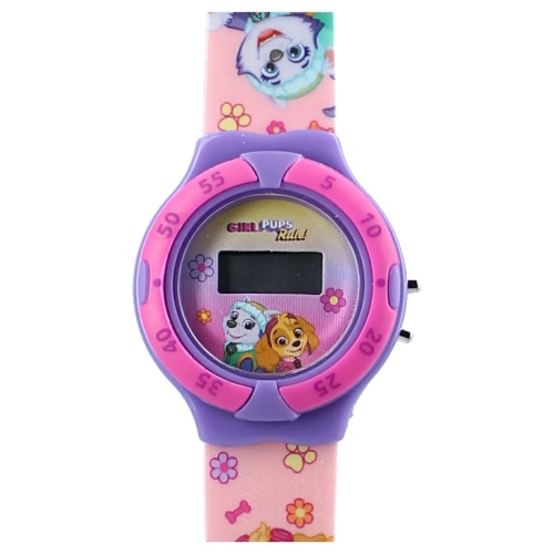 Digital klocka för barn Paw Patrol Kids Time Pink