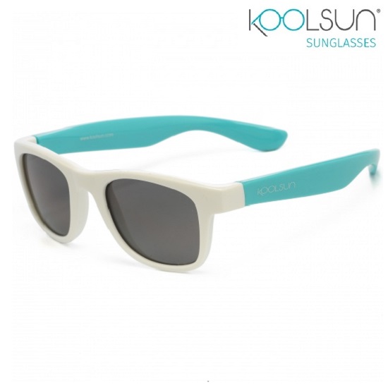 Solglasögon barn Koolsun Wave White Aquarius