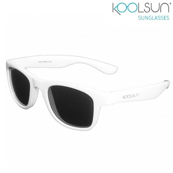 Solglasögon för barn Koolsun Marshmallow White