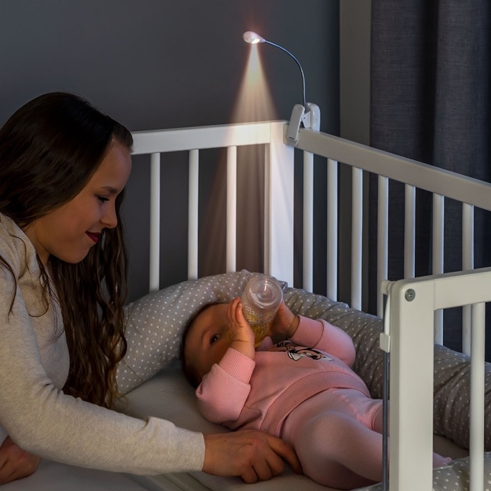 Lampa med clip - Reer Mummy & Me