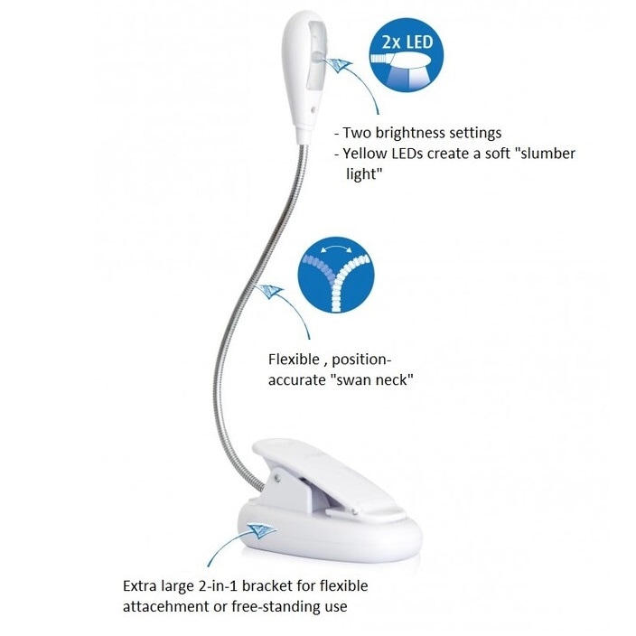 Lampa med clip - Reer Mummy & Me