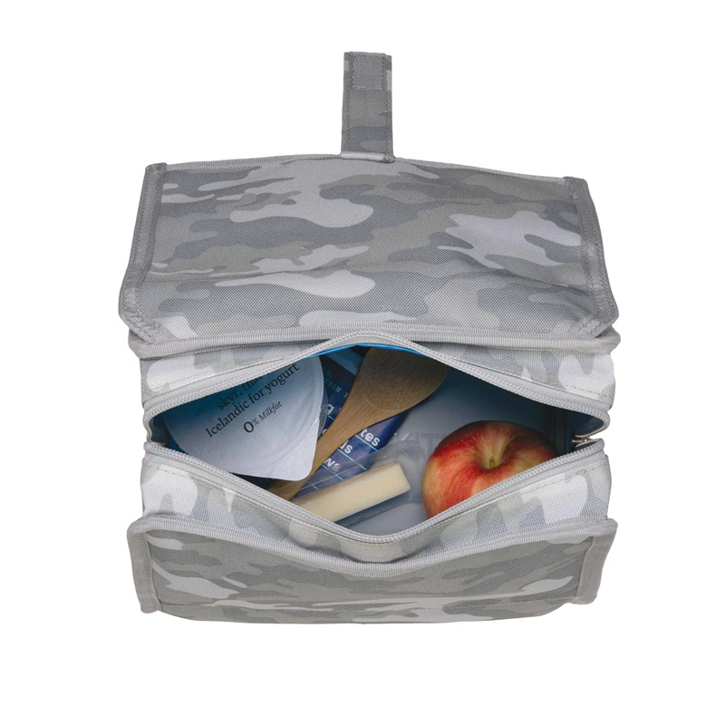 Liten kylväska PackIt Freezable Lunch Bag Camo Grey