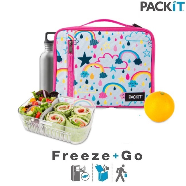 Liten kylväska PackIt Freezable Lunch Box Rainbow Sky