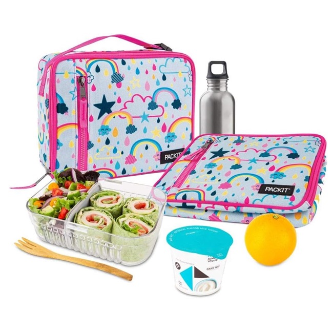 Liten kylväska PackIt Freezable Lunch Box Rainbow Sky