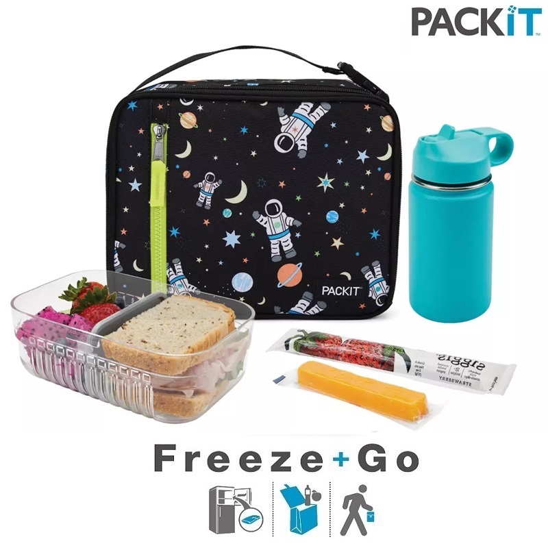 Liten kylväska PackIt Freezable Lunch Box Spaceman