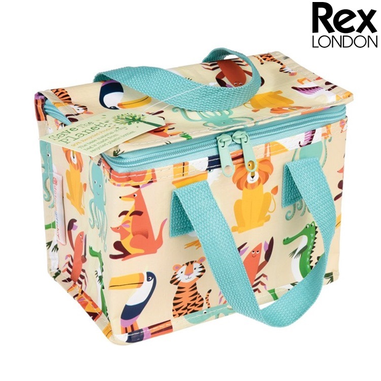 Liten kylväska Rex London Lunch Bag Wild Animals