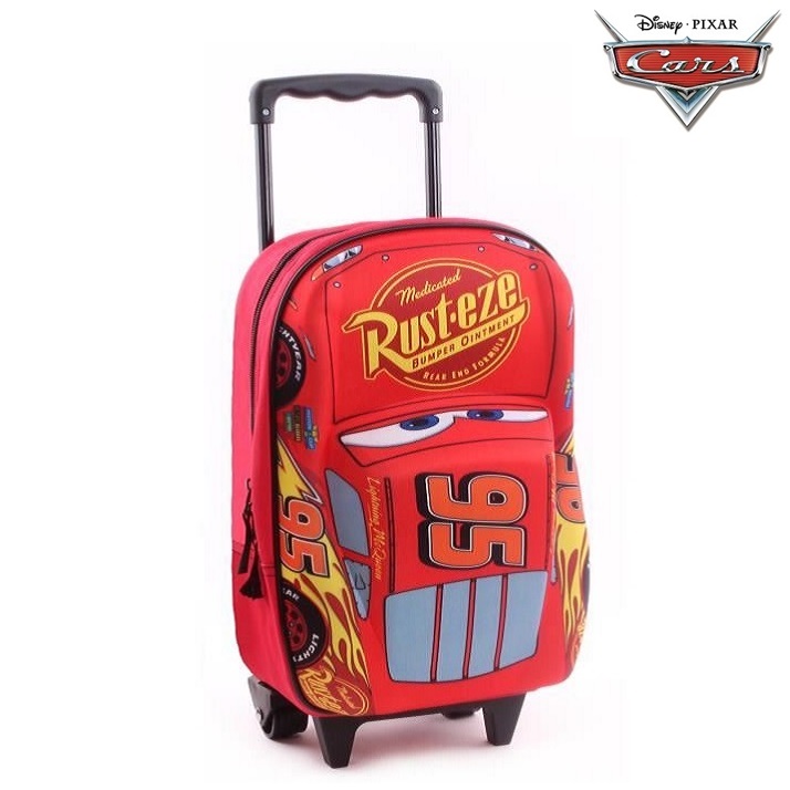 Liten resväska för barn Bilar Piston Cup