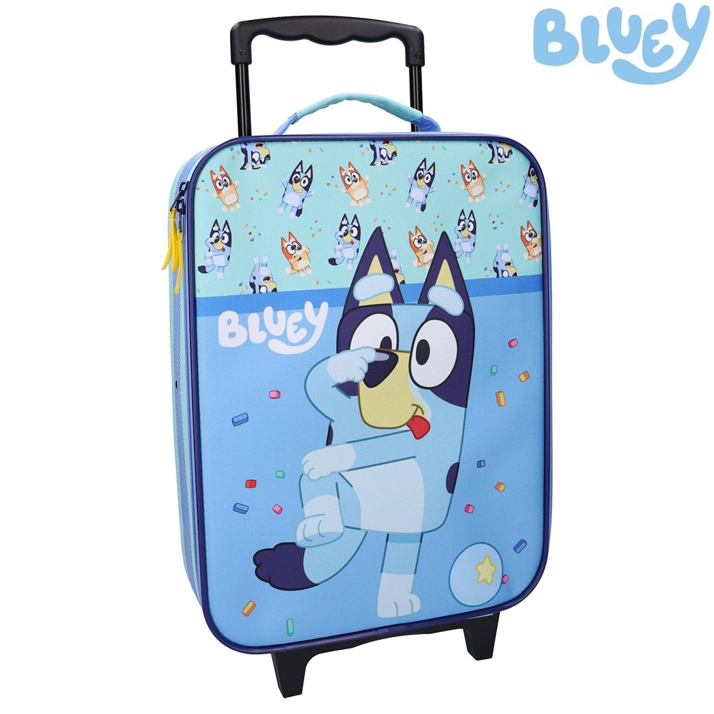 Liten resväska för barn Bluey Made To Roll