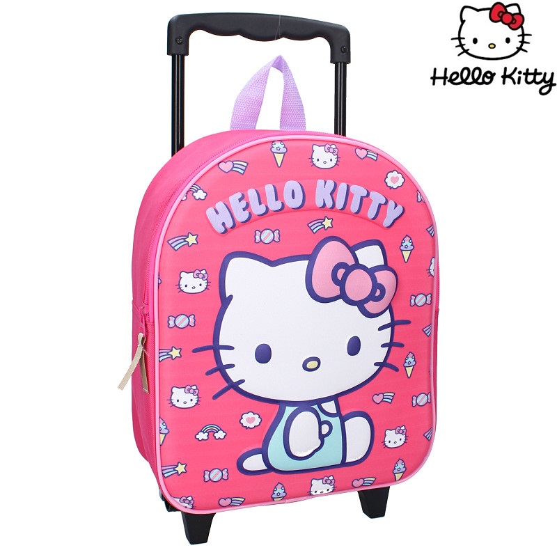 Resväska för barn - Hello Kitty Another Dimension (3D)