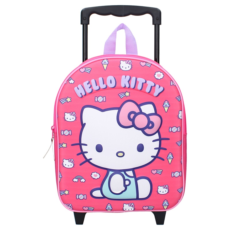 Resväska för barn - Hello Kitty Another Dimension (3D)