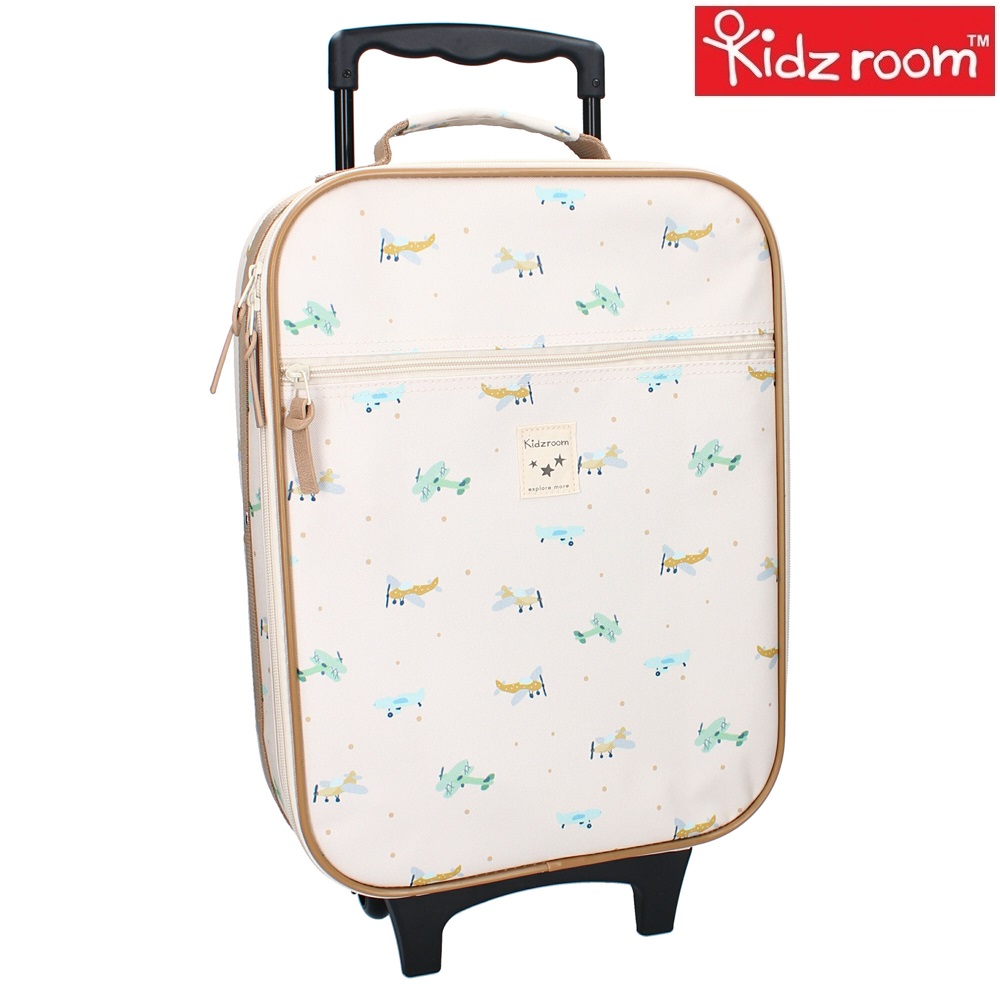 Liten resväska för barn Kidzroom Aircrafts