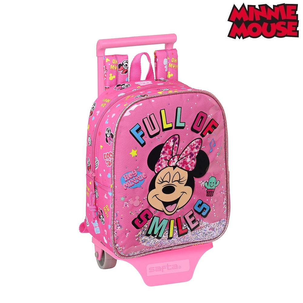 Liten resväska för barn Minnie Mouse Lucky