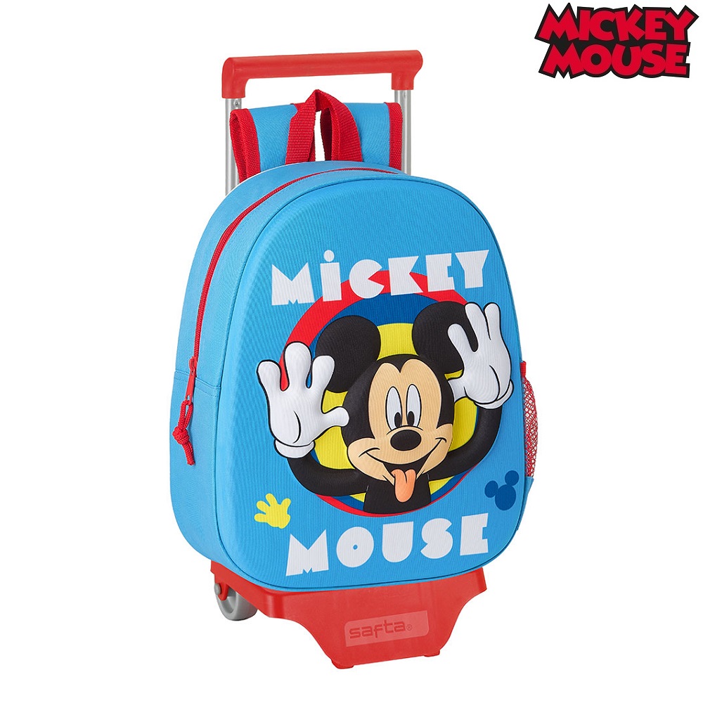 Liten resväska för barn Mickey Mouse Hello There