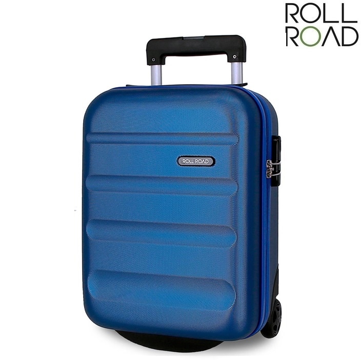 Liten resväska för barn Roll Road Flex Mini Blue