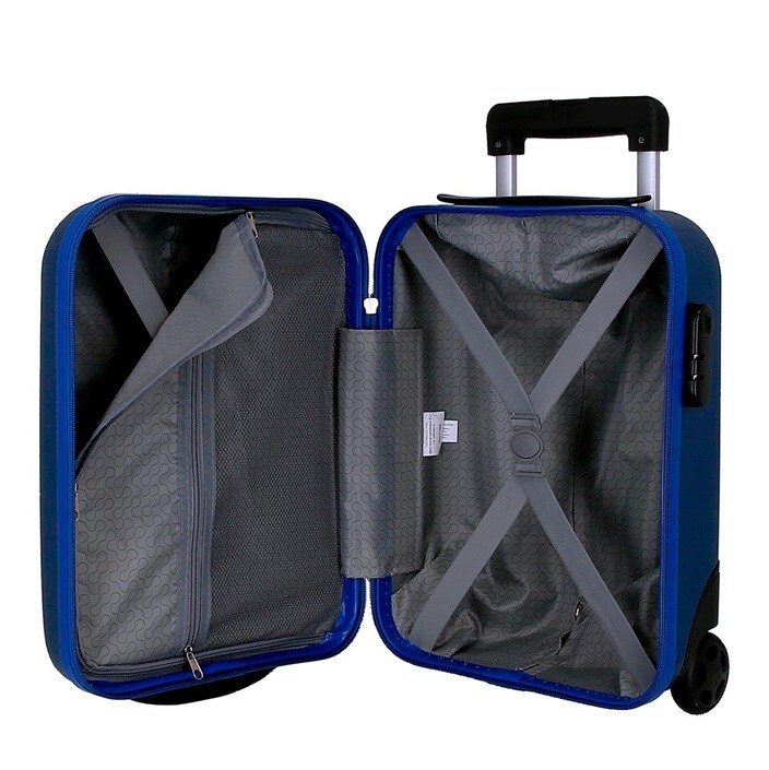 Liten resväska för barn Roll Road Flex Mini Blue