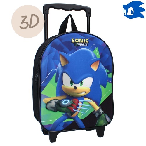 Liten resväska för barn Sonic Wild Thing 3D